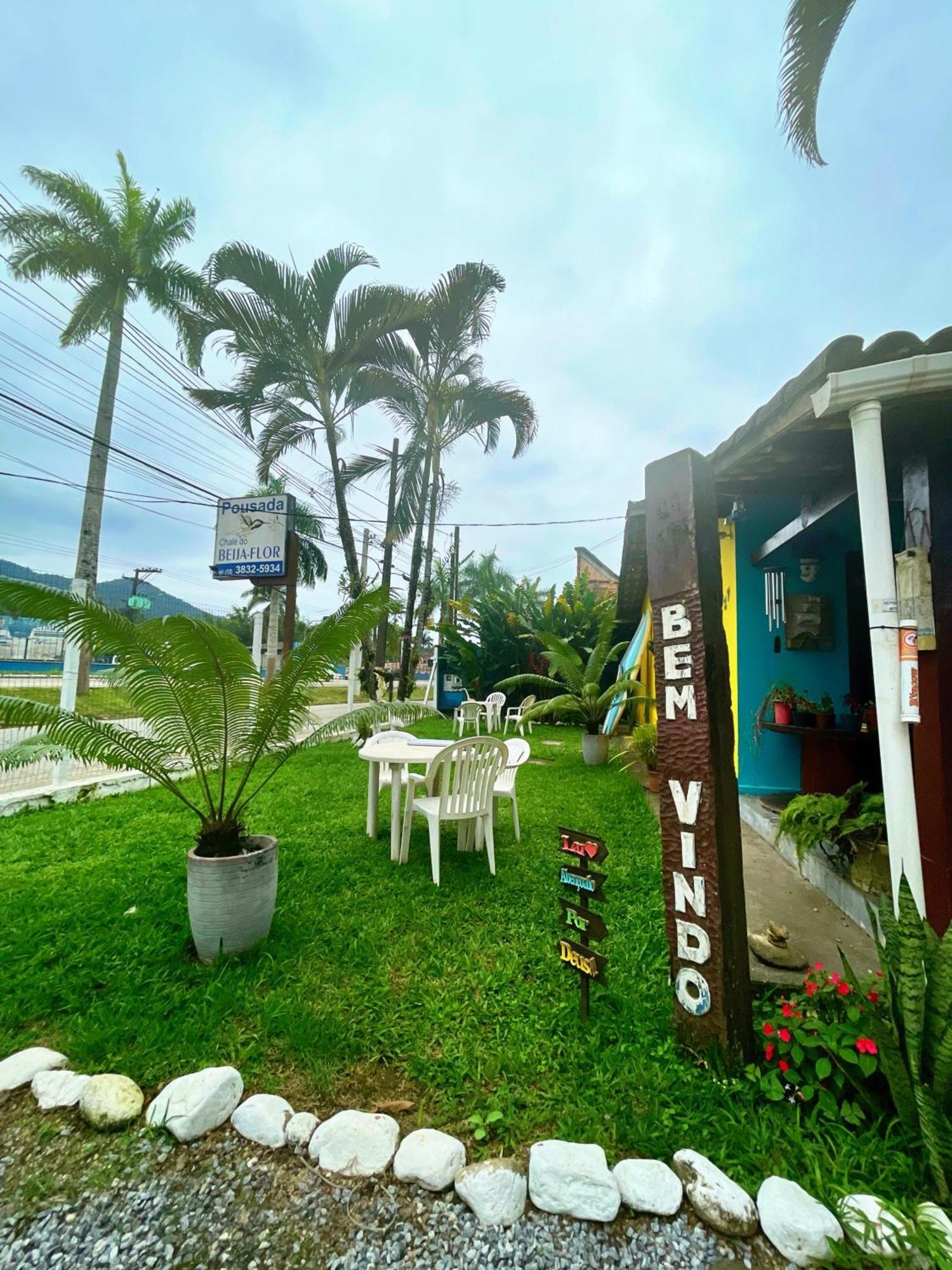 Pousada Chale Do Beija Flor Ubatuba Buitenkant foto